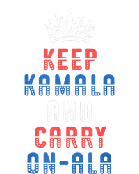 Keep Kamala And Carry Onala Vote Blue Harris Election 2024 Zip Tote Bag