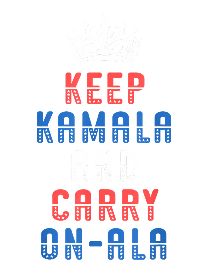 Keep Kamala And Carry Onala Vote Blue Harris Election 2024 Zip Tote Bag