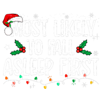 Most Likely To Fall Asleep First Funny Xmas Family Tall Long Sleeve T-Shirt