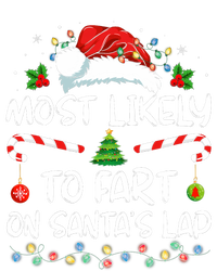 Most Likely To Fart On SantaS Lap Family Christmas Holiday Ladies Long Sleeve Shirt