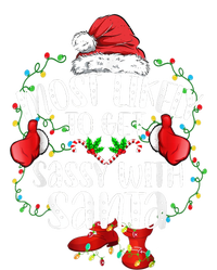 Most Likely To Get Sassy With Santa Family Funny Christmas Poster