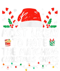 Most Likely To Hate Matching Christmas Funny Family Matching Women's Perfect Tri Tunic Long Sleeve Shirt