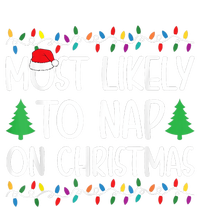 Most Likely To Nap On Christmas Kids Hoodie