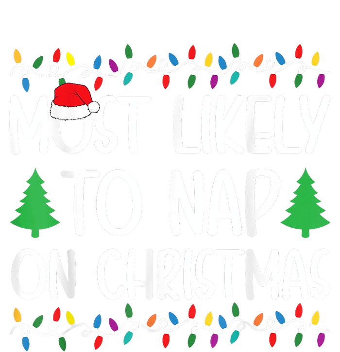 Most Likely To Nap On Christmas Kids Hoodie