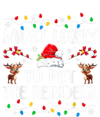 Most Likely To Pet The Reindeer USA-Made Snowflake Beanie