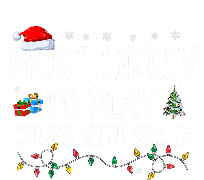 Most Likely To Play Chess With Santa Christmas Matching Xmas USA-Made Doggie Bandana