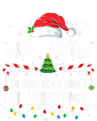 Most Likely To Play Video Games On Christmas Gamer Lovers T-Shirt