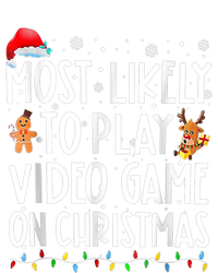 Most Likely To Play Video Games On Christmas Gamer Lovers Kids Sweatshirt