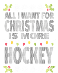 Hockey Ugly Christmas Meaningful Gift Women's Tri-Blend 3/4-Sleeve Raglan Shirt