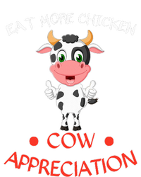 Eat More Chicken Funny Cow Appreciation Day Gift Cow Lovers T-Shirt