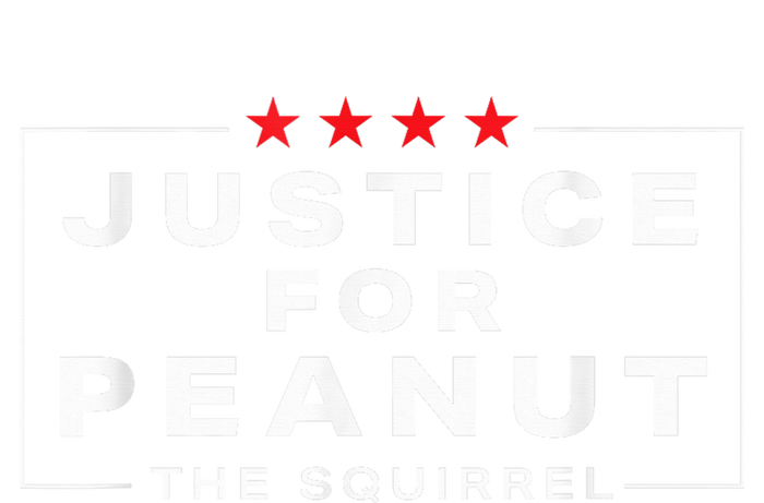 Justice For Peanut The Squirrel Funny Peanut Squirrel 25L Jumbo Tote