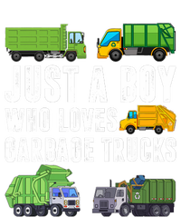 Just A Boy Who Loves Garbage Trucks Trash Truck T-Shirt