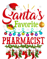 Funny SantaS Favorite Pharmacist Christmas Santa Hat Light Kids Hoodie