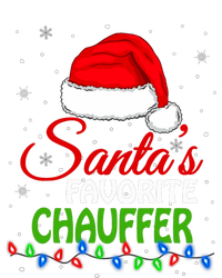 SantaS Favorite Chauffer Santa Hat Lights. Funny Christmas Pom Pom 12in Knit Beanie