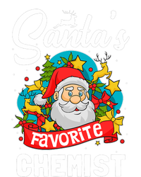 SantaS Favorite Chemist Xmas Light Santa Hat Christmas T-Shirt