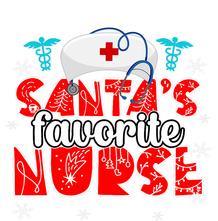 SantaS Favorite Funny Nurse Hat Christmas Xmas Cute Cool Cooling Performance Long Sleeve Crew