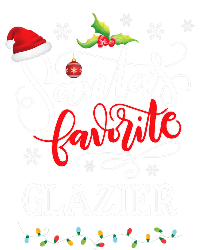 SantaS Favorite Glazier Funny Christmas Light Xmas Hat Flexfit Unipanel Trucker Cap