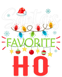 SantaS Favorite Ho Xmas Light Santa Hat Christmas Gift Tall Long Sleeve T-Shirt