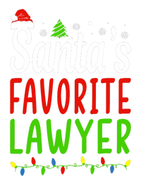 Santas Favorite Lawyer Funny Christmas Santa Hat Light T-Shirt