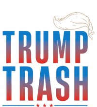 Trash Trump 2024 Grunge Garbage For Trump Grommeted Golf Towel