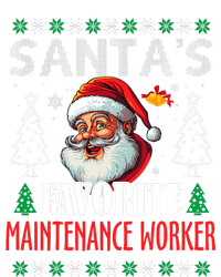 SantaS Favorite Maintenance Worker Funny Christmas T-Shirt