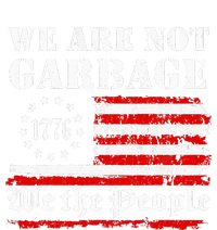 We Are Not Garbage Proud Garbage Women's Racerback Cropped Tank