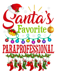 SantaS Favorite Paraprofessional Christmas Santa Hat Light Hooded Wearable Blanket