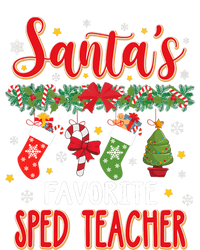 SantaS Favorite Sped Teacher Santa Hat Xmas Premium T-Shirt