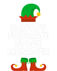 SantaS Favorite Stage Manager Christmas Funny Hat T-Shirt