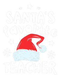 Santas Favorite Teacher Christmas Santa Hat Xmas Pajama Set