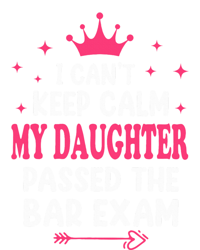 I CanT Keep Calm My Daughter Passed Bar Exam Proud Lawyer Women's Strappy Tank