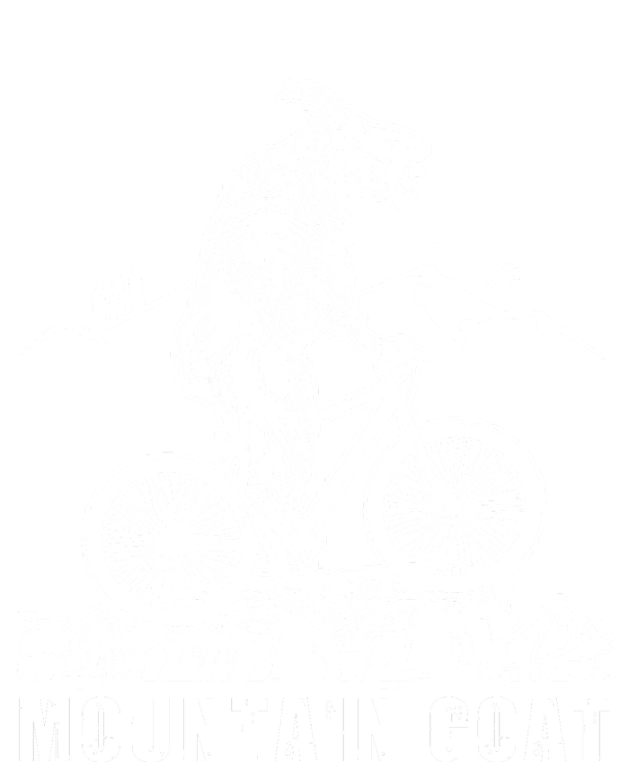 Mountain Goat On A Mountain Bike Cool Cooling Performance Crew T-Shirt