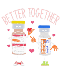 Better Together Haldol Ativan Icu Nurse ValentineS Day Ladies PosiCharge Competitor Racerback Tank