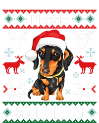 Dachshund Merry Woofmas Gift For Christmas Doxie Xmas Long Sleeve Short Acrylic Beanie