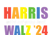 Harris Waltz Were Not Going Back Rainbow 2024 Presidential Mousepad