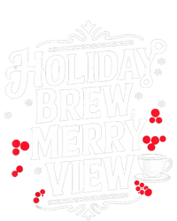 Holiday Brew Merry View Christmas Coffee Tank Top T-Shirt