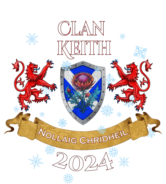 Keith Family Christmas 2024 Scottish Clan Long Sleeve Performance Sprint T-Shirt