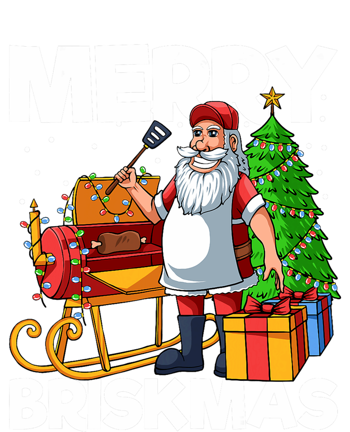 Merry Briskmas Christmas July Santa Brisket Smoking Smoker Women's T-Shirt