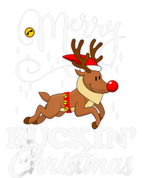 Merry Buckin Christmas Rudolph Reindeer Funny Tank Top T-Shirt