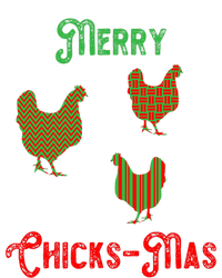 Merry Chicksmas Chicken Christmas Cooling Performance Crew T-Shirt