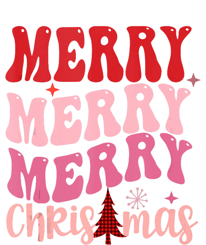 Merry Christmas Red Plaid Xmas Tree Retro Cute Tank Top Premium Hoodie