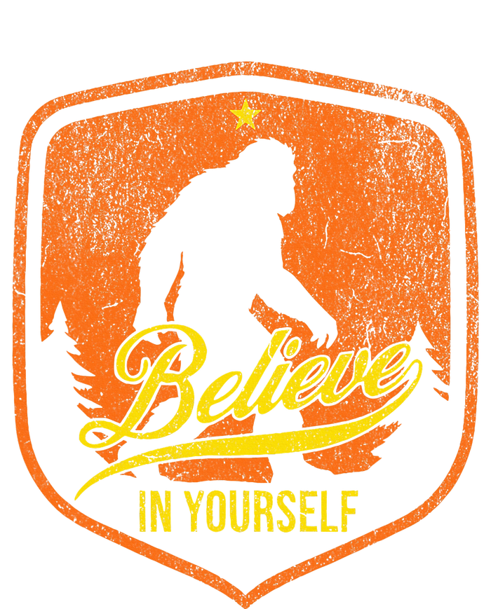 Believe In Yourself Motivational Sasquatch Mesh Reversible Basketball Jersey Tank