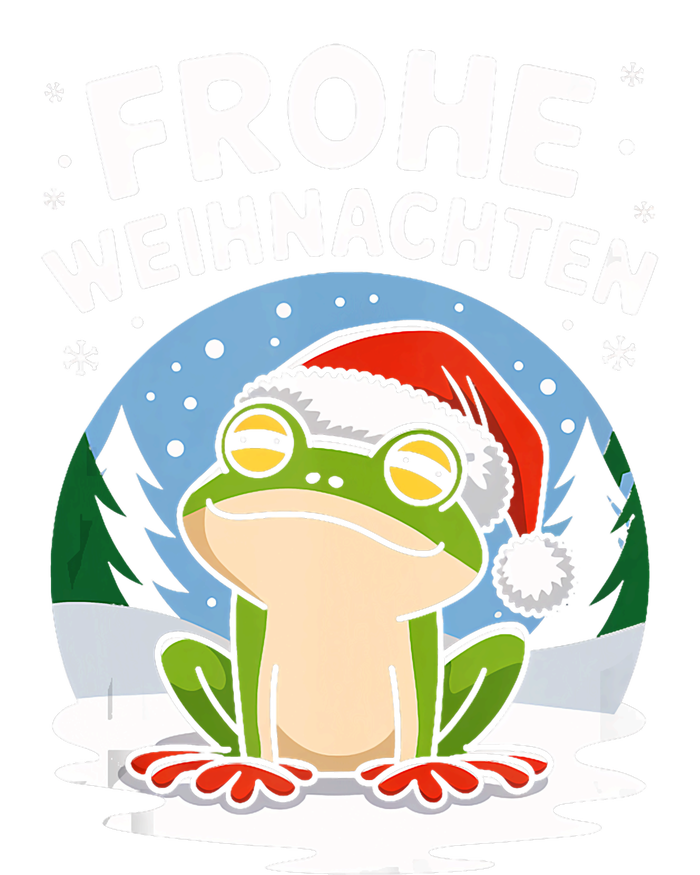 Merry Christmas Frog Frohe Weihnachten Tank Top Cropped Pullover Crew