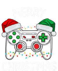 Merry Christmas Gamer Video Gaming Controller Santa Hat Xmas Tank Top T-Shirt