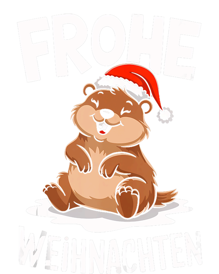 Merry Christmas Groundhog Frohe Weihnachten Tank Top Tie-Dye T-Shirt