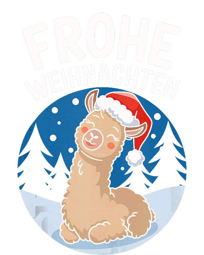 Merry Christmas Llama Frohe Weihnachten Tank Top PosiCharge Competitor Tank