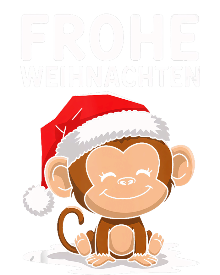 Merry Christmas Monkey Frohe Weihnachten Tank Top T-Shirt