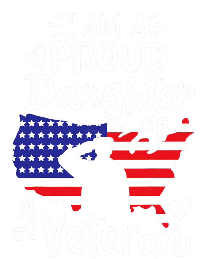 IM A Proud Daughter Of A Veteran FatherS Day Girl Cooling Performance Long Sleeve Crew