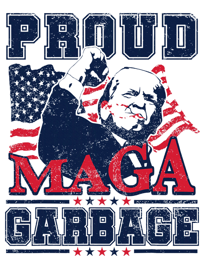 Proud Maga Garbage Vote Trump 2024 Trump Supporter Garbage T-Shirt