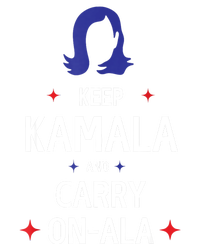 Keep Kamala And Carry On A La Kamala Harris 2024 Gift Tall T-Shirt